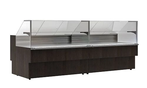 Витрина холодильная CARBOMA GC110 SM 1,25-1-1 (ВХС-1,25 GC110 выносной холод)