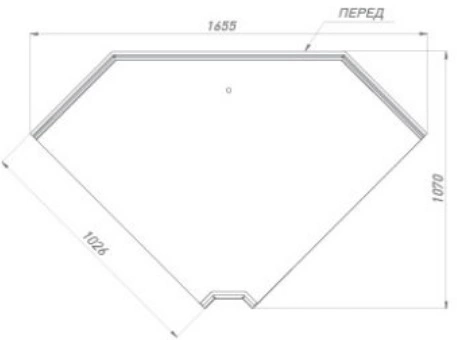 24147b2fd1365c25ee281ef0c2191938.webp Витрина холодильная BRANDFORD AURORA Открытый угол 90 вентилируемая SELF