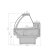 493812c3d31f915b8c9a77c7f923f5b8.webp Витрина холодильная BRANDFORD AURORA Slim 250 вентилируемая