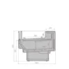 7b2e7f3f00eb38e0c7d7dbdf56974302.webp Витрина холодильная BRANDFORD AURORA Slim SQ 190 вентилируемая SELF