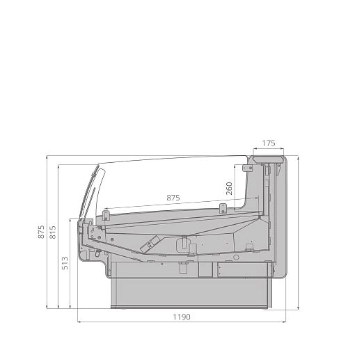 801ecb10785fa6cd13e12107454780dc.webp Витрина холодильная BRANDFORD AURORA 125 рыба на льду SELF