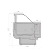 a6f4c2a2729a9e9bdabd83c116d60dc7.webp Витрина холодильная BRANDFORD AURORA Slim SQ 190 низкотемпературная