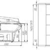 cnxy4ocpd3e5jcu9hl5kc7vkvr00xop1.webp Витрина холодильная CARBOMA G110 SM 1,25-2-1 (ВХСо-1,25 G110 выносной холод)