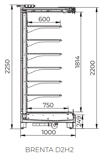 egweqd349tq8jc3avf70duikbdnf7zvy.webp Горка холодильная LEVIN Brenta DG D2H2 190