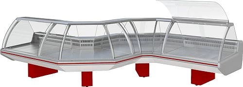 Витрина морозильная МАРИХОЛОДМАШ Парабель ВХН-1,875 без боковин