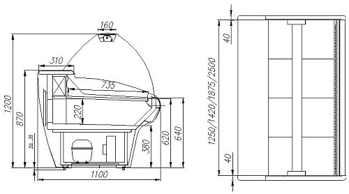 kolhprvudz1gcp6e516hfg0qv3qdaywx.webp Витрина холодильная CARBOMA ВХС-1,5 G110 (G110 SM 1,5-1)