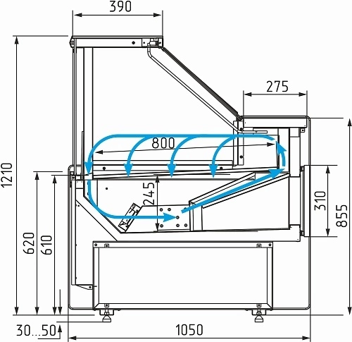 t0266a62mc5xyfs2fmgiiiipqz8dio55.webp Витрина холодильная CARBOMA GC111 VM 0,94-1 динамика 1010 мариель