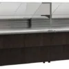 Витрина холодильная CARBOMA GC110 SV 2,5-1 (ВХСр-2,5 GC110) RAL1005