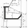 1jakzqo005uqwpo84gdryk0fz6p3vefj.webp Витрина холодильная CARBOMA GС75 SV 1,2-1, фронт стандартный цвет