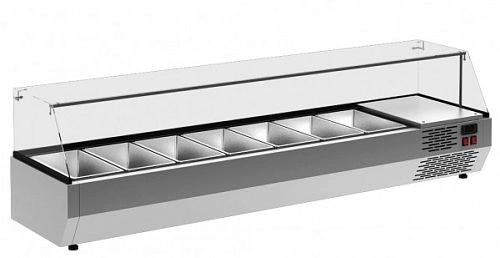 7dc5e2456cca7d1a65136202cb5c9d8f.webp Витрина настольная холодильная CARBOMA A40 SM 2,1-G 0430 со стеклом