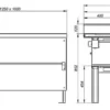 b2519c17d649423cc9c85e1a2eb36d20.webp Прилавок холодильный среднетемпературный МАРИХОЛОДМАШ ПХС-1,0/0,85 4.330.061-19