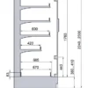 Витрина морозильная POLAIR GELO SB 2500 - 6 кл