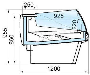 cdo0iu6op99phe2x45teqlzinr7102j1.webp Витрина холодильная АРИАДА Диона ВС21-2500 self
