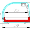 Витрина настольная холодильная CARBOMA A37 SM 1,5-1 (ВХСв-1,5)