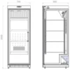 h9zcan9d57n2z773mx5ifldg00bm7wiq.webp Шкаф морозильный KIFATO Арктика 750х800х2050 НТ стеклянная дверь