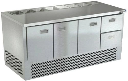 ich2f66gqpvbkr1s9mftka1hx6lwidv9.webp Стол холодильный ТЕХНО-ТТ СПН/С-125/32-1906 для салатов