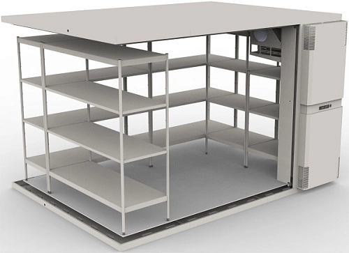 Камера холодильная HAPPYCHEF CR L/R 27/21 S/S+shelving