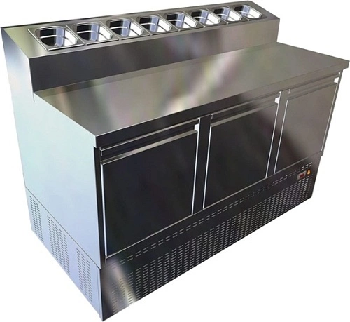 kfdtoyk0s5jdn6j2qdg0awjjnhve6a8f.webp Стол холодильный для пиццы GASTROLUX СОП3-146/3Д/Sр