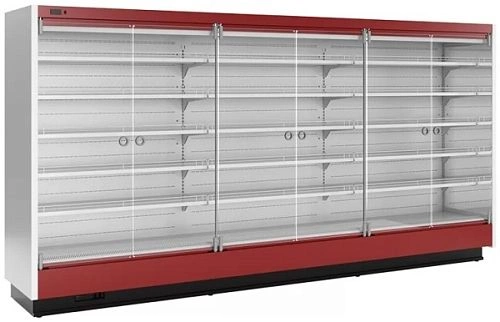 Горка холодильная МАРИХОЛОДМАШ София 195/71 ВХСп-3,75 с комплектом стеклянных дверей