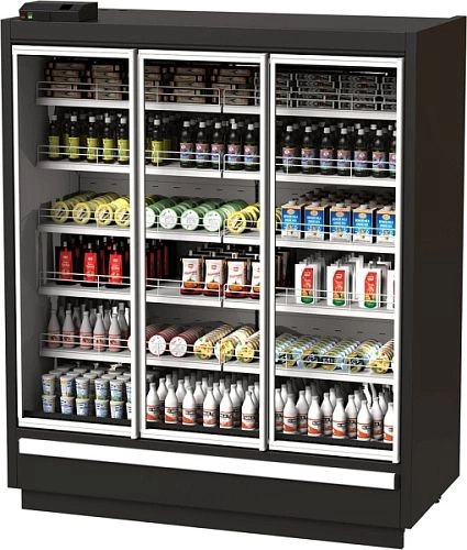 sar8jzogs61erbdoel3412awfx7x92ob.webp Горка холодильная KIFATO Прага 800х1875х2150 вынос с дверьми