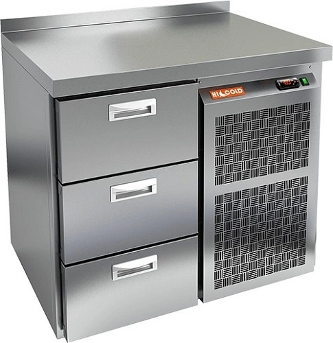 Стол морозильный HICOLD GN 3 BR2 BT