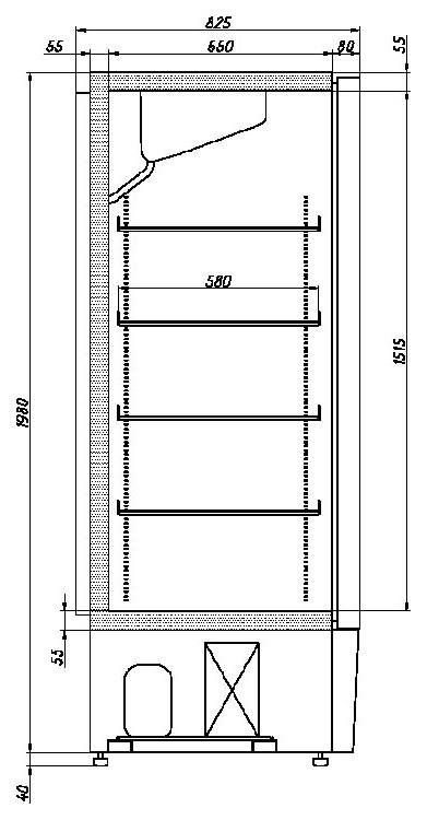 jl7ea4jp7yzn40okffcpa1cknq6soge5 Морозильный шкаф Ариада Рапсодия R750LX