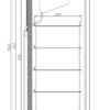 lm8mtlkujpedcaots6330g2405hzlgdv Морозильный шкаф Ариада Ария A1400L (пропан)