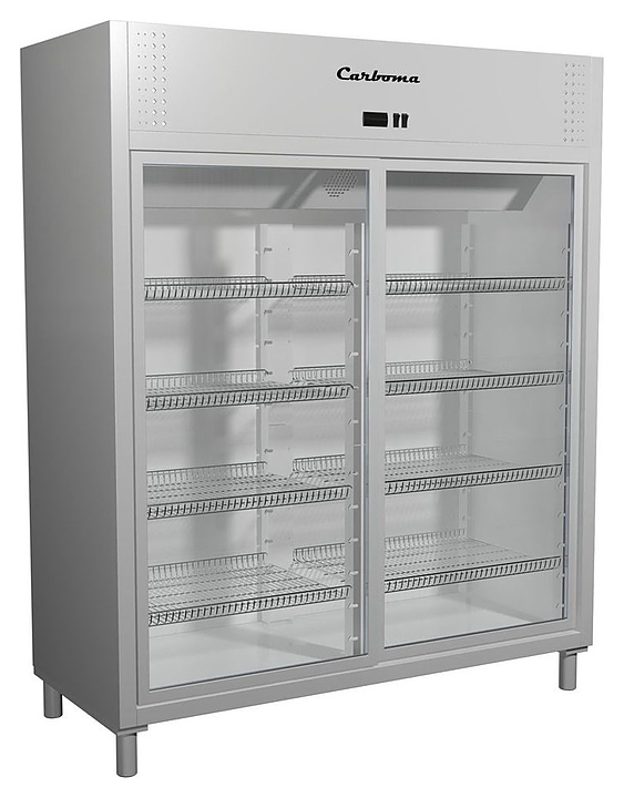 87e6f1f84ce632c3bdbbc271c72801a6.jpg Шкаф холодильный Carboma R1400К INOX