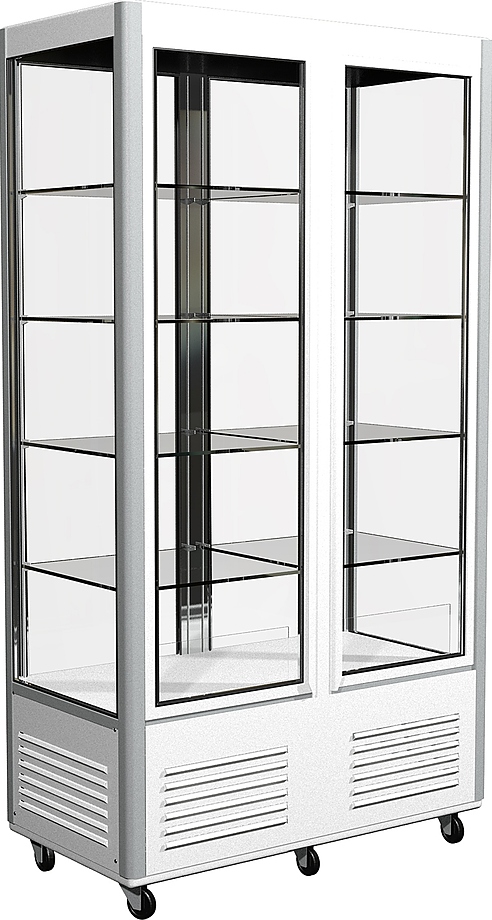 Витрина кондитерская Carboma D4 VM 800-1 (R800C, бежево-коричневый)