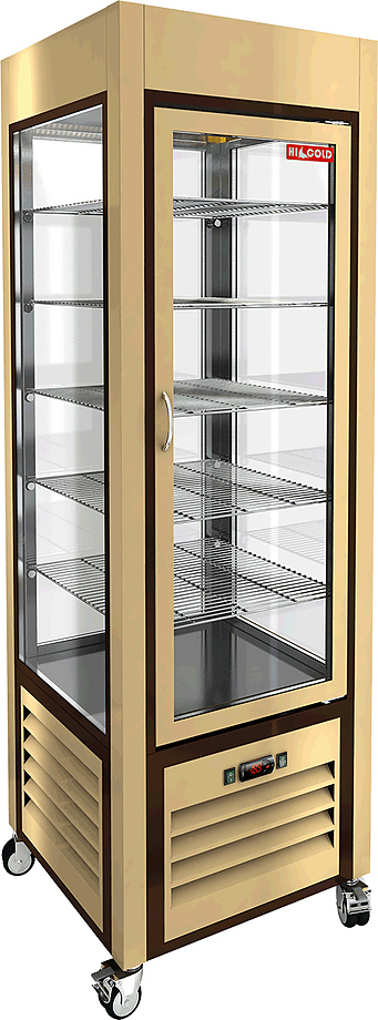 15-cded0a5e454d75dd0833d75a0b9b1552 Витрина кондитерская HICOLD VRC 350 Beige FR