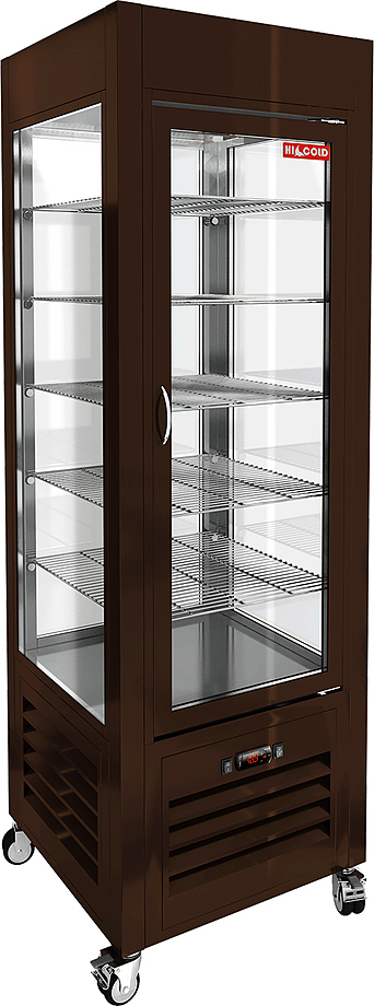 16-f8fcfabab8052bfe1a2f9e74fffe42dc Витрина кондитерская HICOLD VRC 350 Brown
