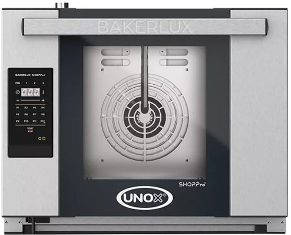 Печь конвекционная UNOX XEFR-04HS-EGDN Arianna без сливного отверстия